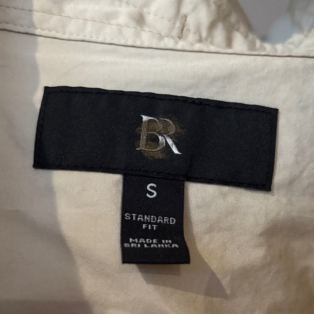 Banana Republic Beige Button Down Shirt - Picture 2 of 5